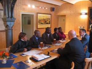 Besuch des Handelsministers von Angola im EBH 03 2005